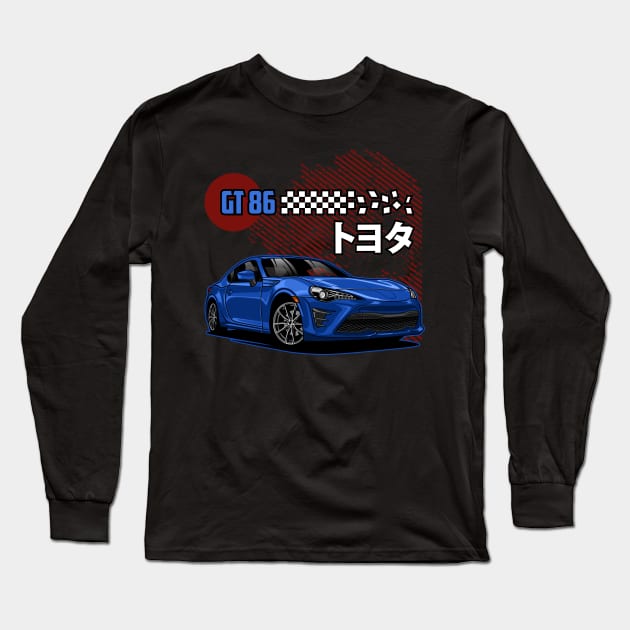 GT 86 Long Sleeve T-Shirt by WINdesign